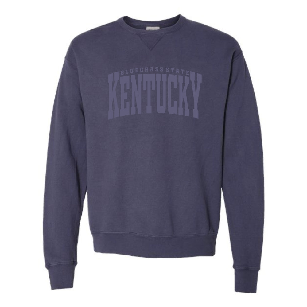 Bluegrass State Kentucky Arched Crewneck