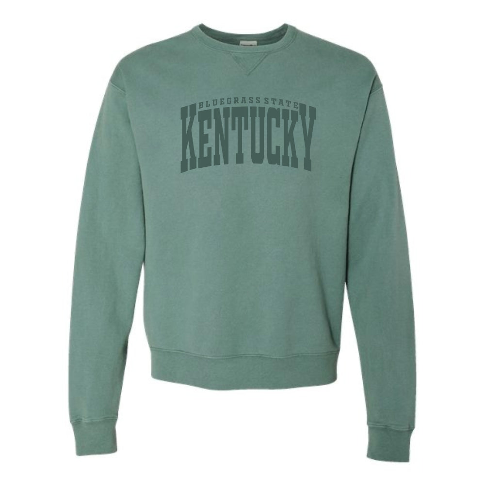 Bluegrass State Kentucky Arched Crewneck