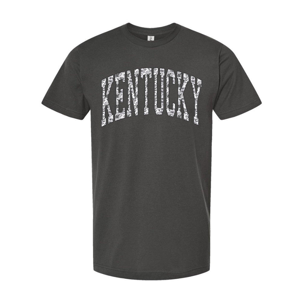 Kentucky Floral Filled T-Shirt