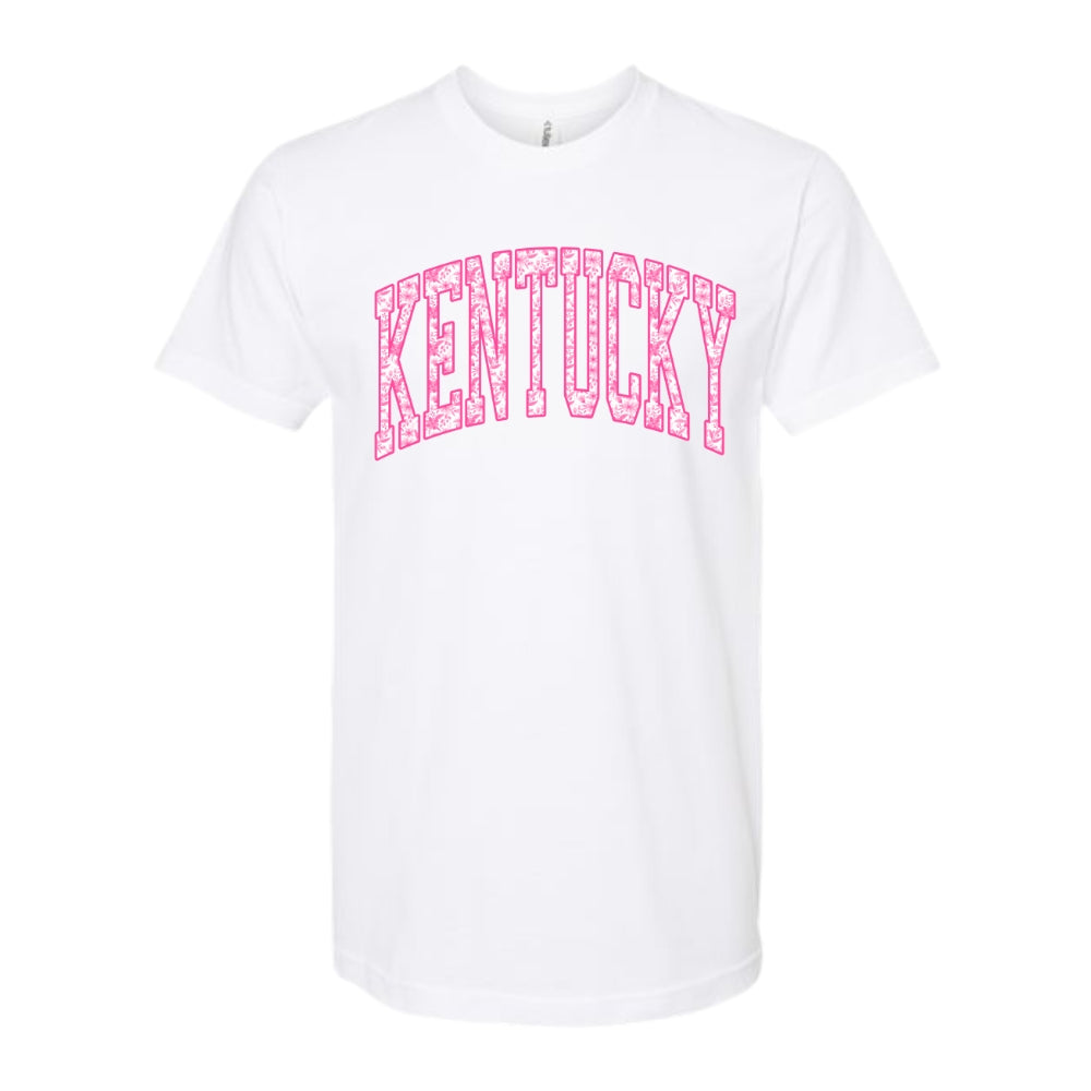 Kentucky Floral Filled T-Shirt