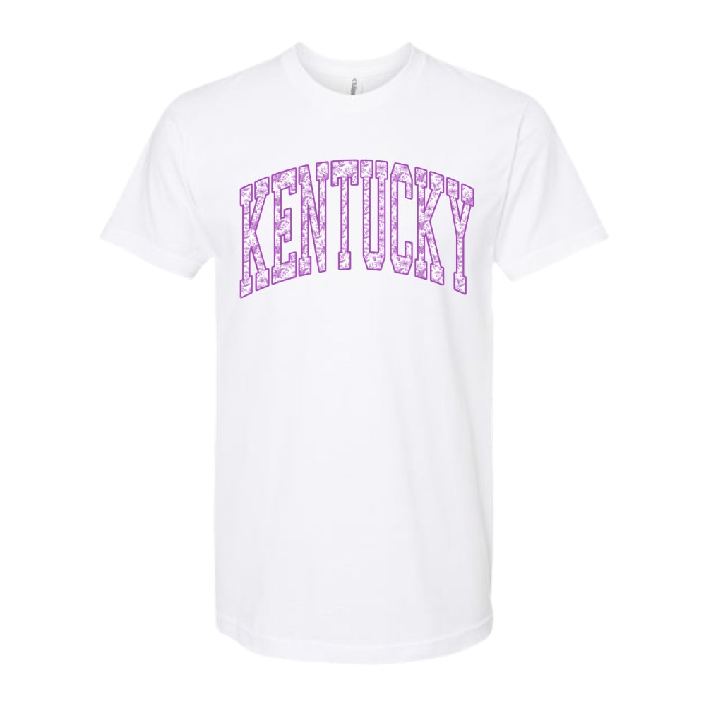 Kentucky Floral Filled T-Shirt