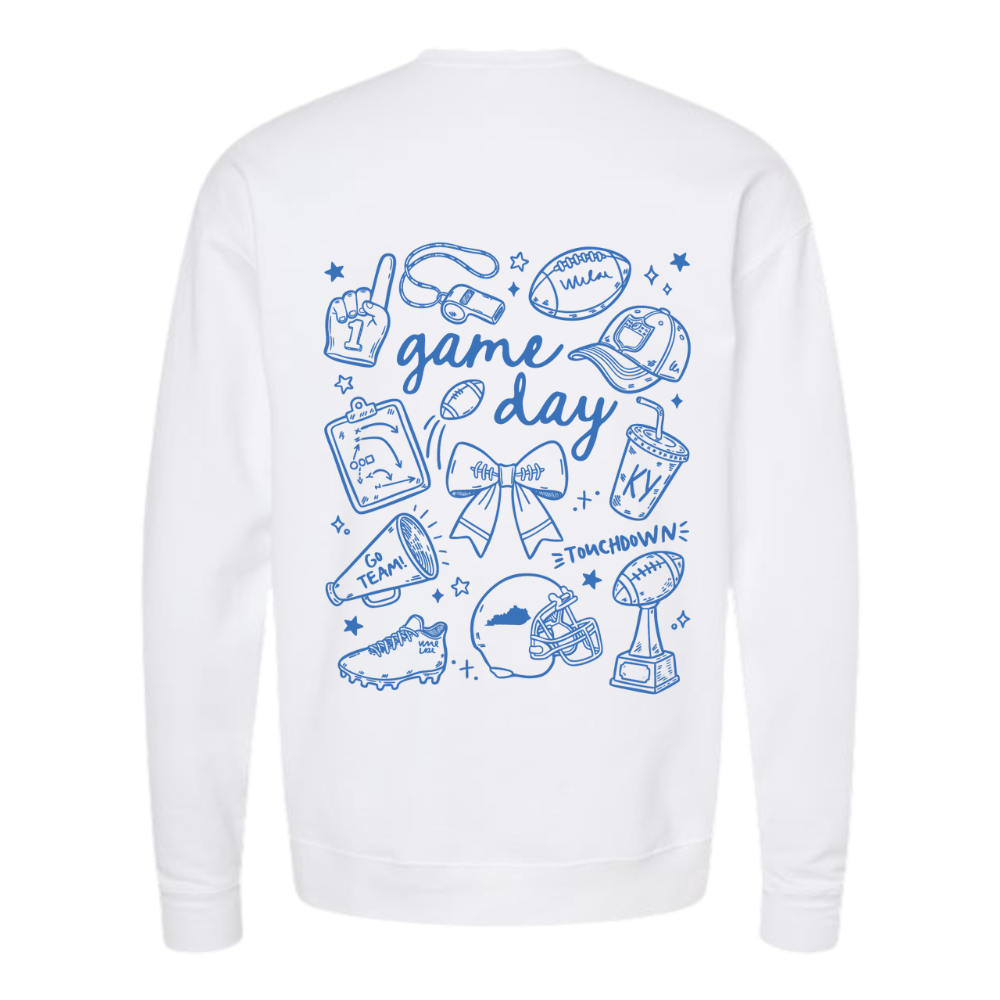 Game Day Doodle Crewneck