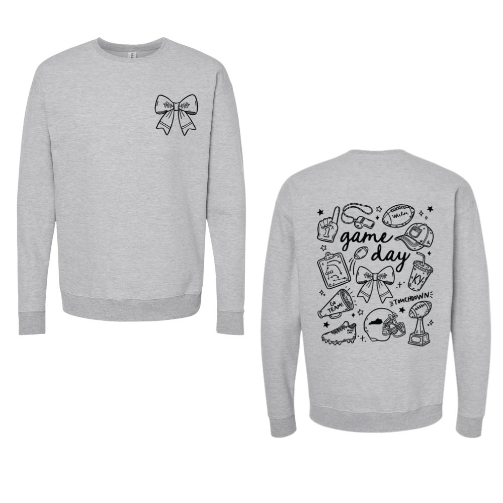 Game Day Doodle Crewneck