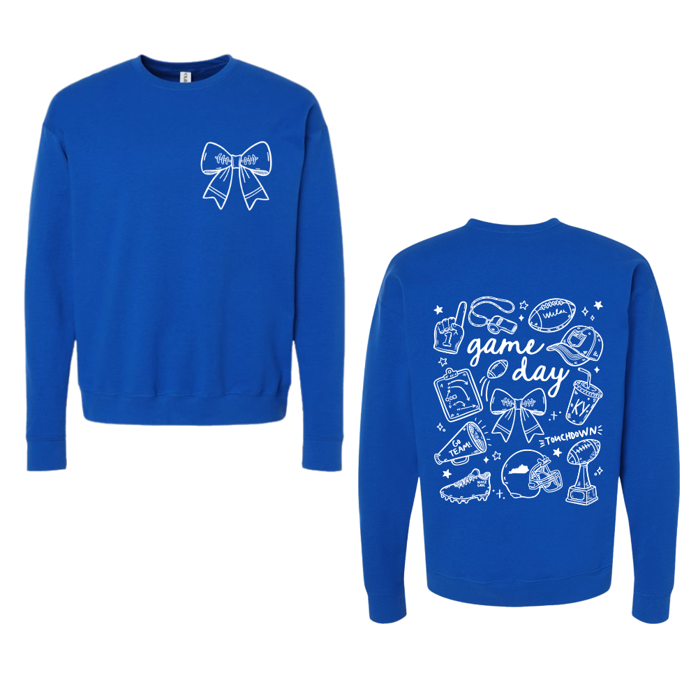 Game Day Doodle Crewneck