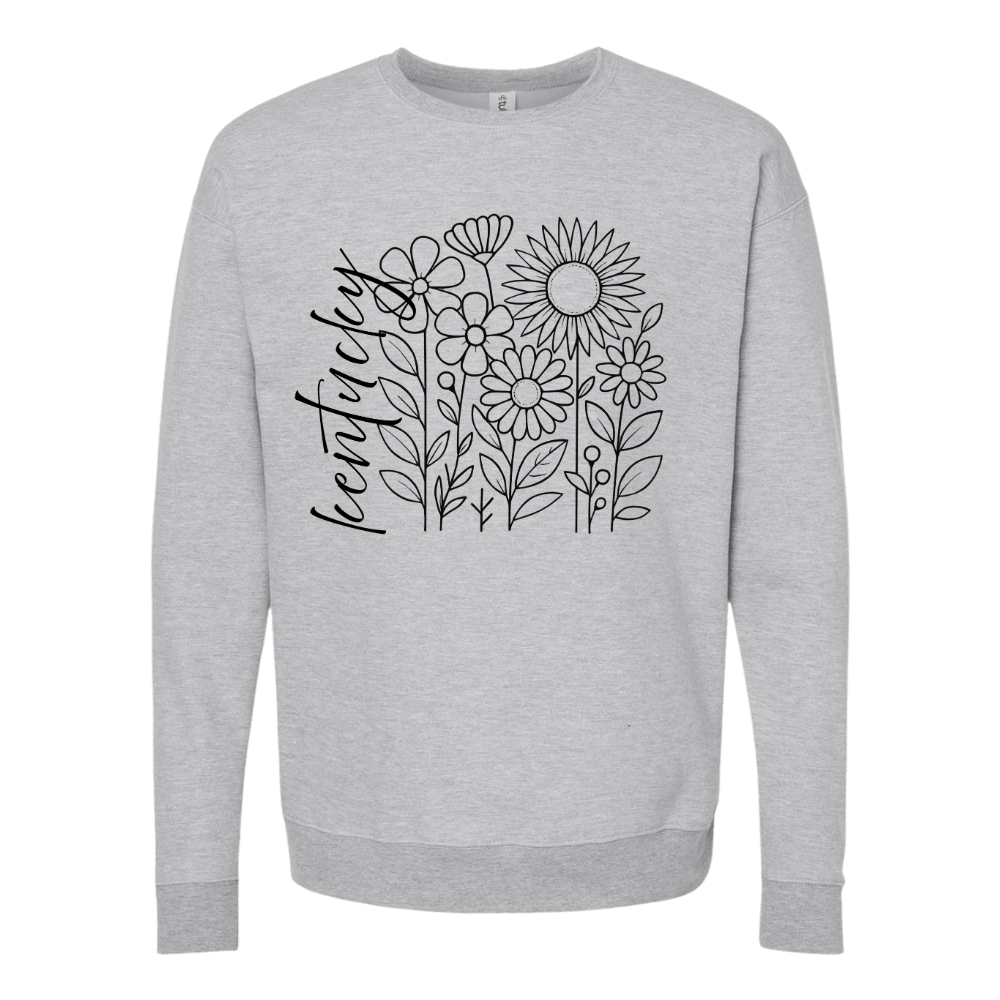 Kentucky Field of Flowers Crewneck