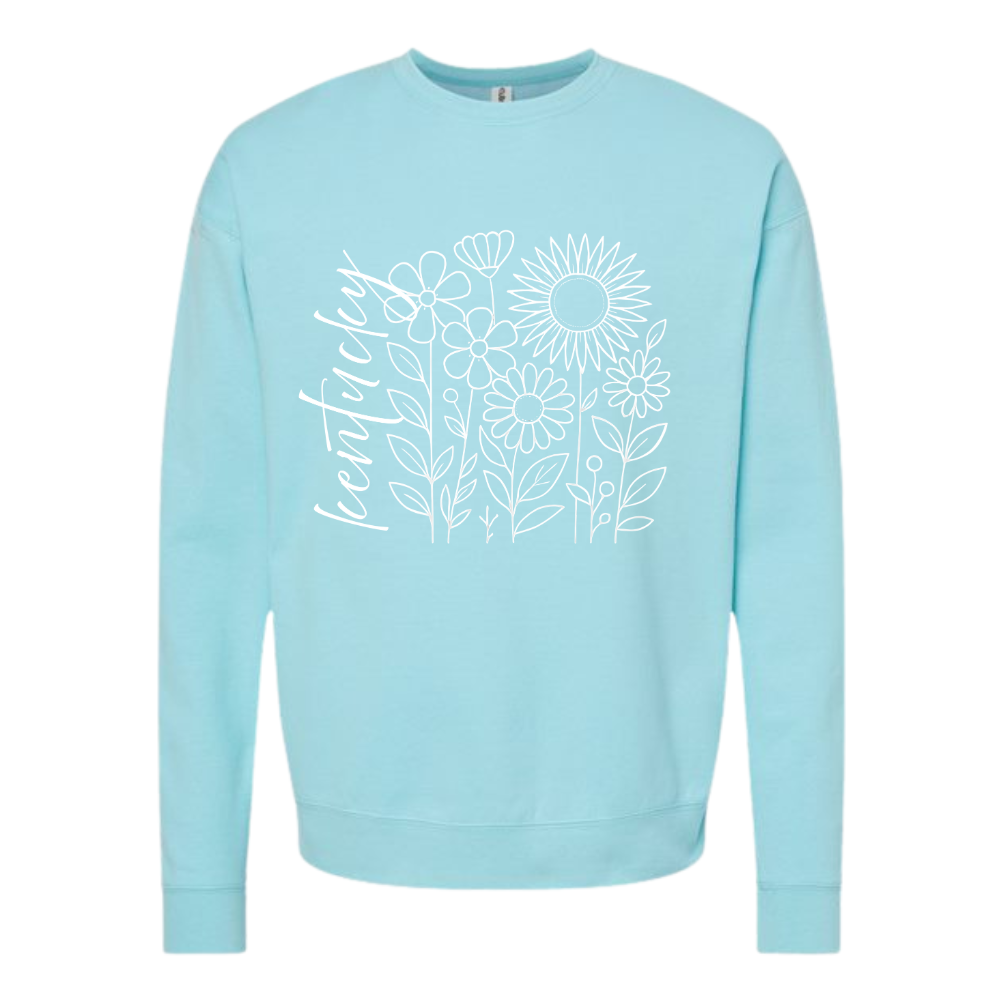 Kentucky Field of Flowers Crewneck