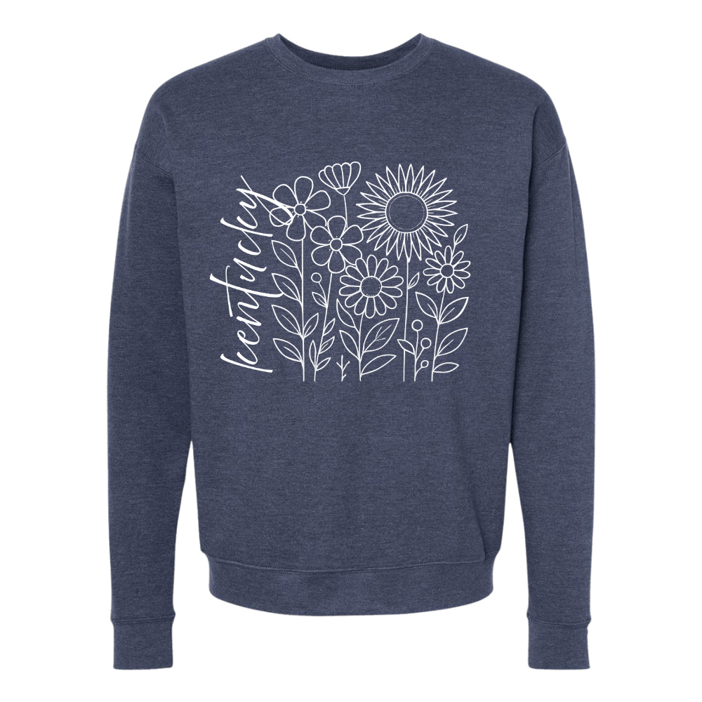 Kentucky Field of Flowers Crewneck