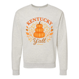 Fall Kentucky Y'all Pumpkins Crewneck