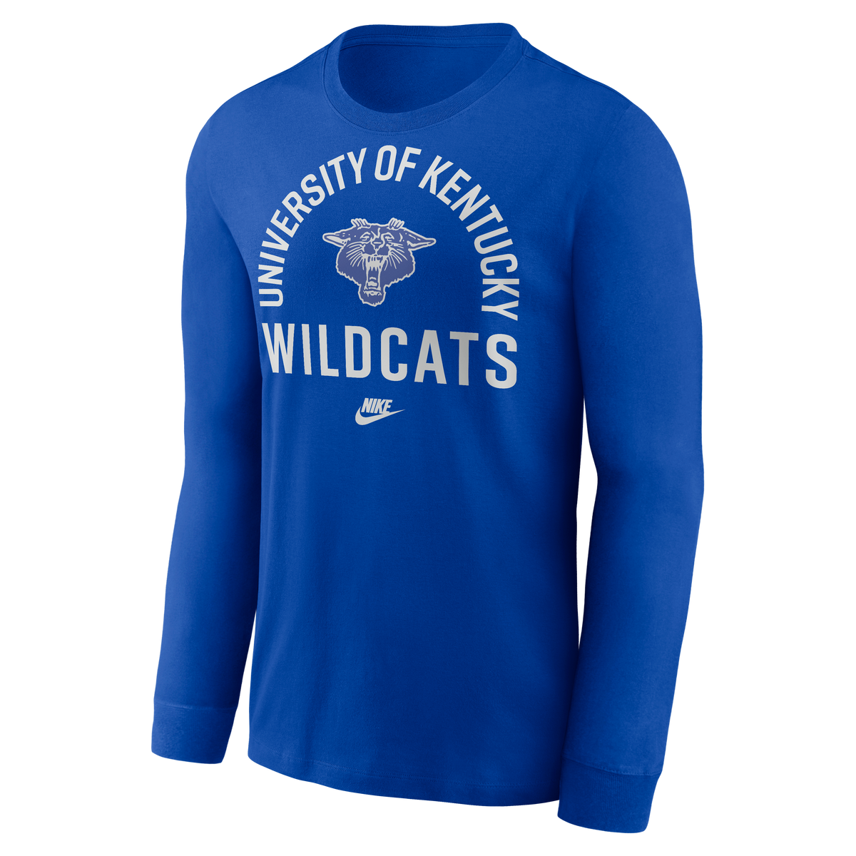Nike Kentucky ナイロンプルオーバー　カレッジロゴ Nike University of Kentucky Wildcats Vault Mascot Long Sleeve