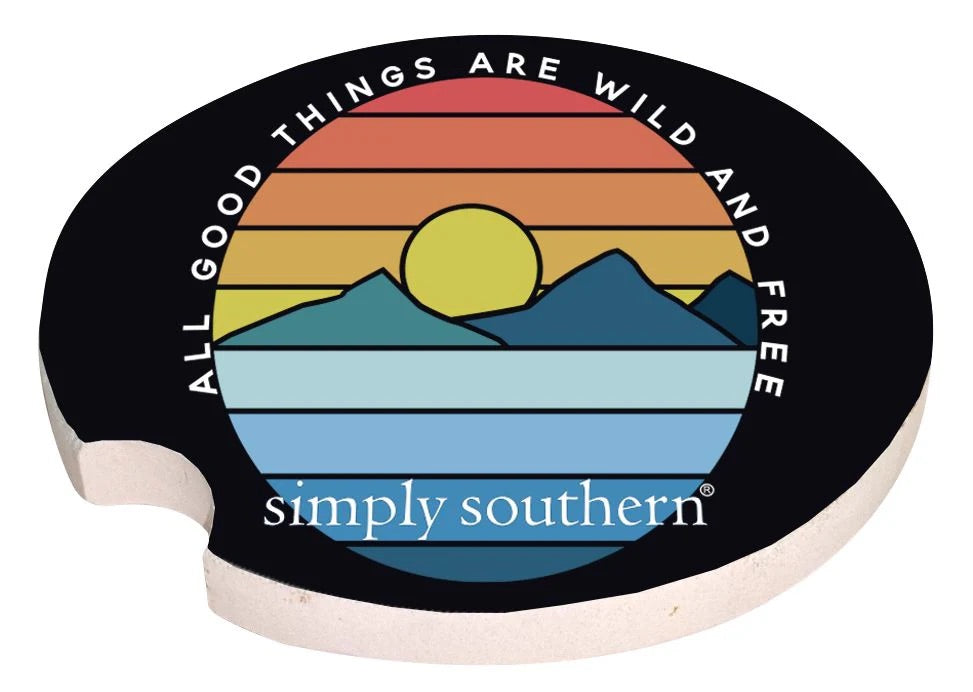 Simply Southern Spring 2022 Car Coasters