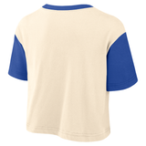 Nike Womens UK Big Blue Nation Colorblock Boxy T-Shirt