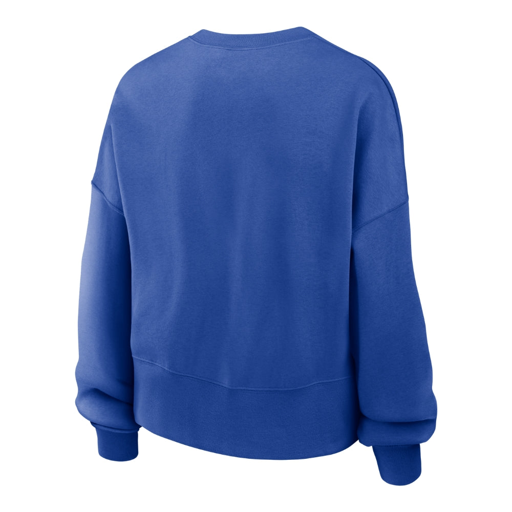 UK Interlock Oversized Crewneck