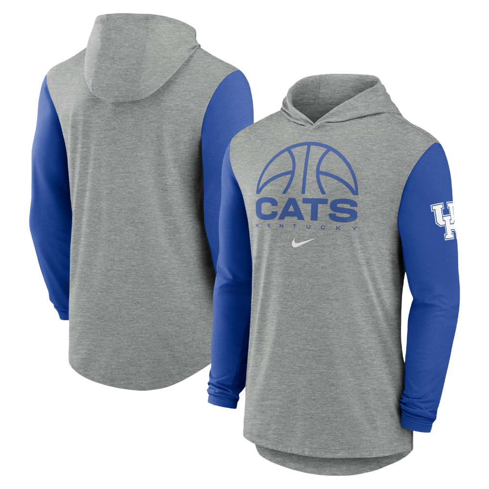 Nike Cats Basketball Colorblock Hooded Long Sleeve