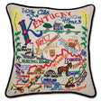 KY 20x20 Embroidered Pillow