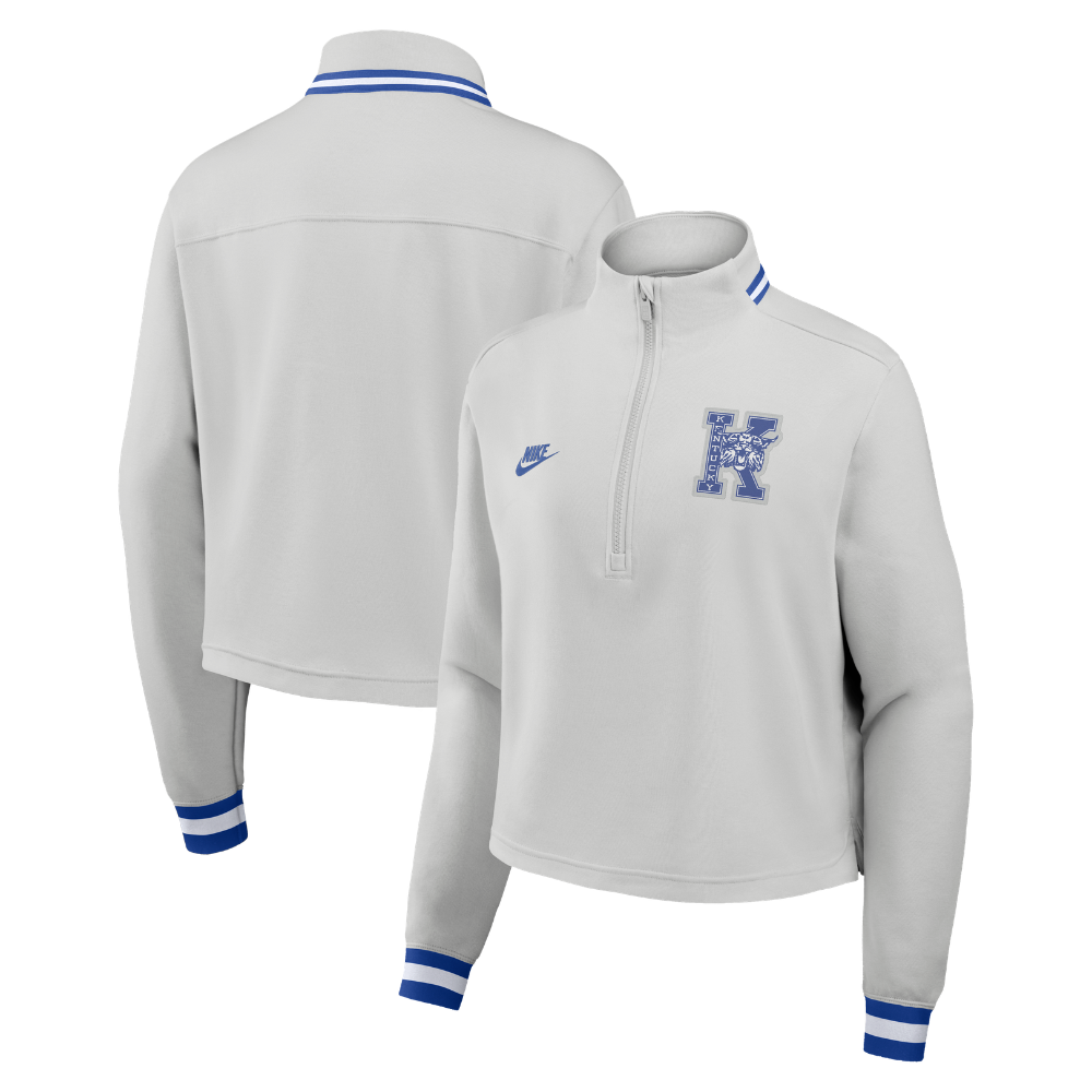 Nike Womens Kentucky Wildcats Legacy Heritage Dri-FIT Half-Zip