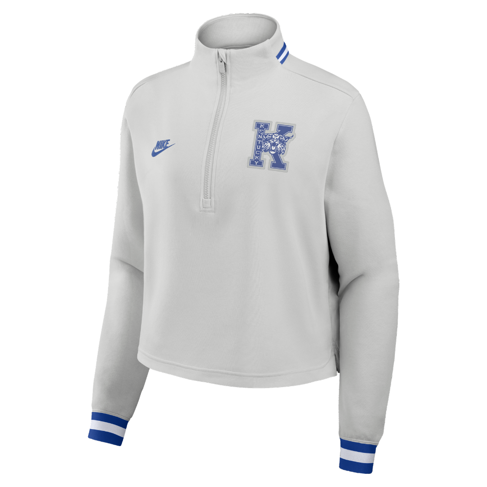 Nike Womens Kentucky Wildcats Legacy Heritage Dri-FIT Half-Zip