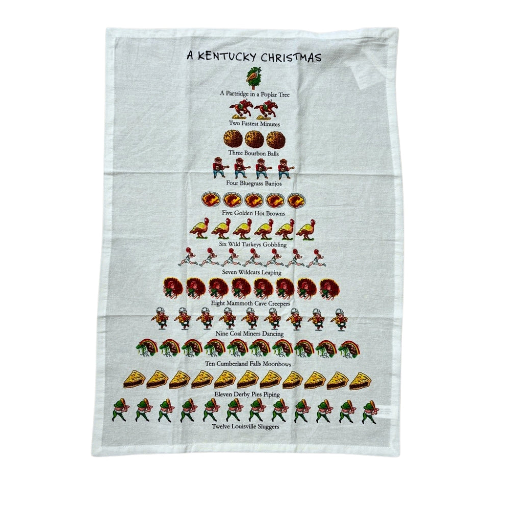 A Kentucky Christmas 18" x 25" Kitchen Towel