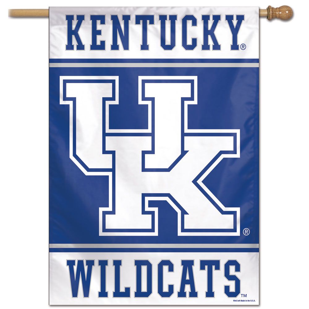 Kentucky Wildcats UK Interlock Banner