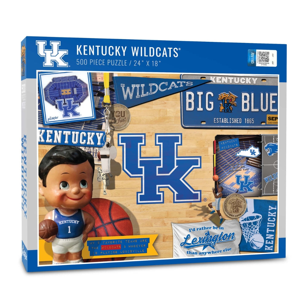 Littlearth NCAA Gummi-Huhn Spielzeug – Kentucky Wildcats Edition, Mit Quietscheffekt & Abnehmbarem Trikot