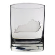 14oz Kentucky State Rock Glass