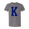 Distressed K T-Shirt
