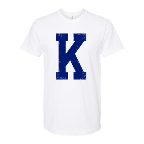 Distressed K T-Shirt