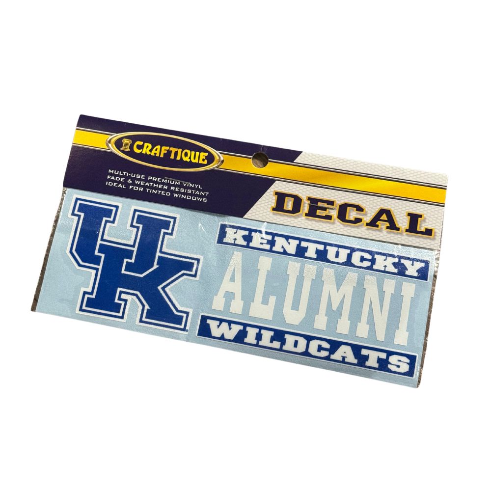 UK Alumni Bar Decal