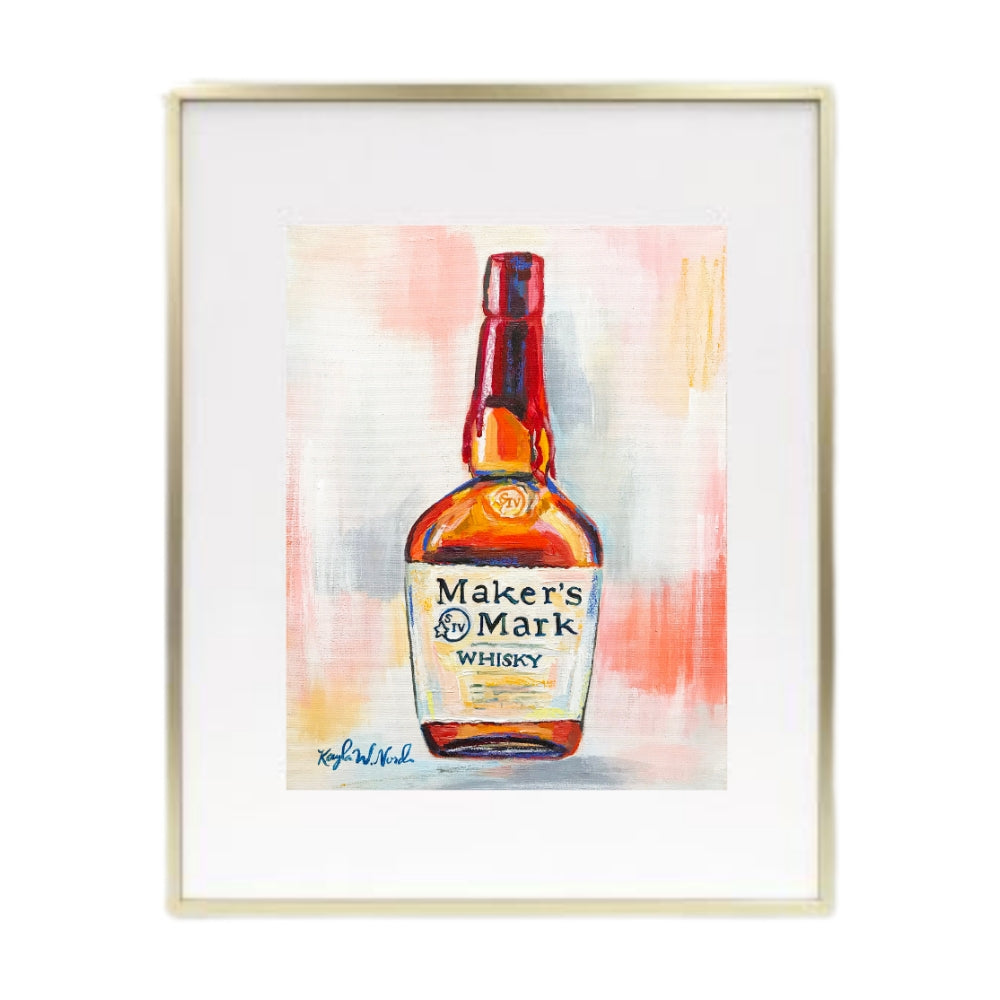 Maker's Mark 11" x 14" Print