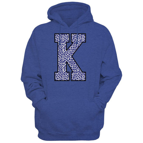 Royal Leopard Print K Hoodie