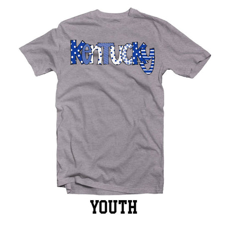 Kentucky Patterned Youth Tee