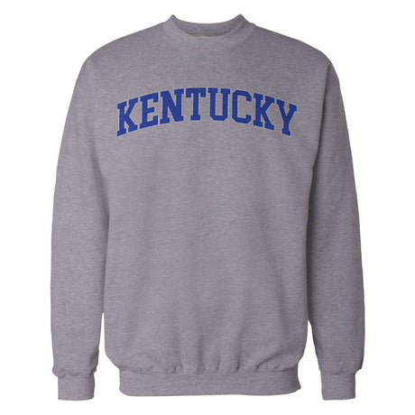 Kentucky Arch Grey Crew Fleece