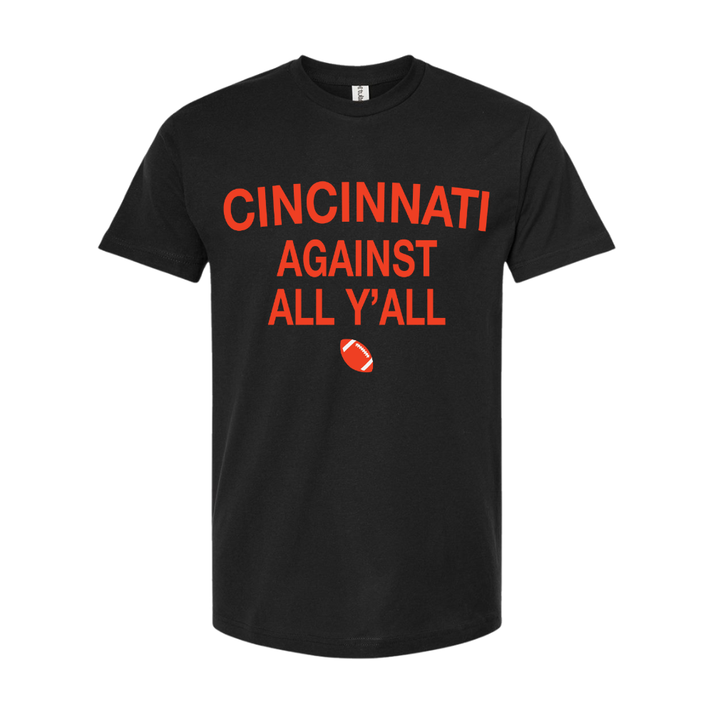 Camiseta Cincinnati Against Y'all