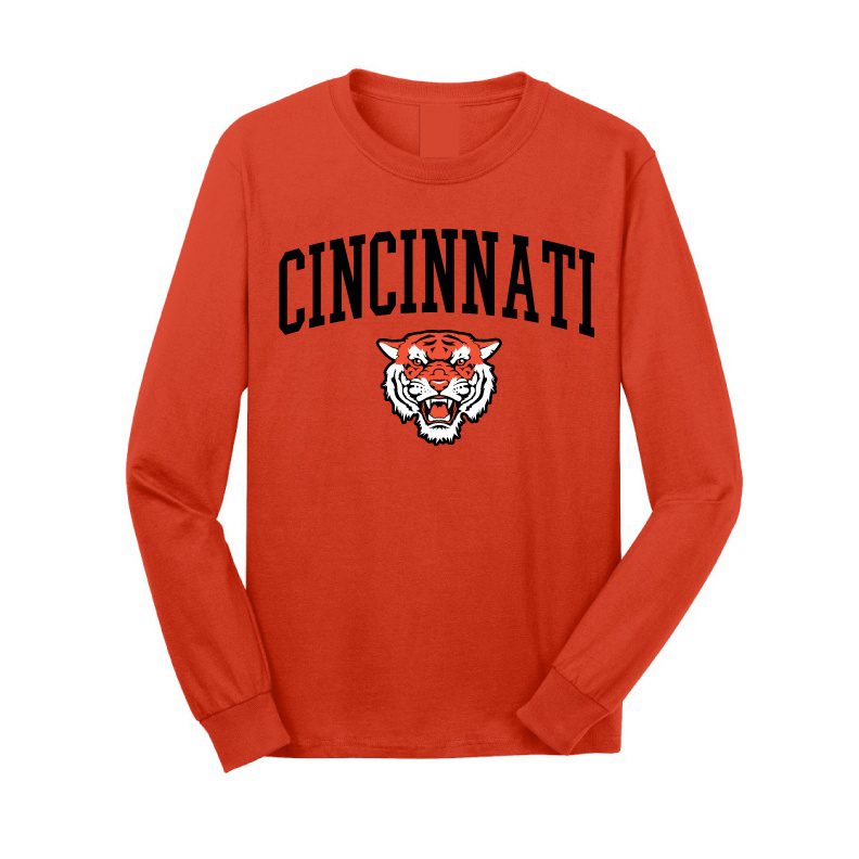 Cincinnati Mascot L/S Tee