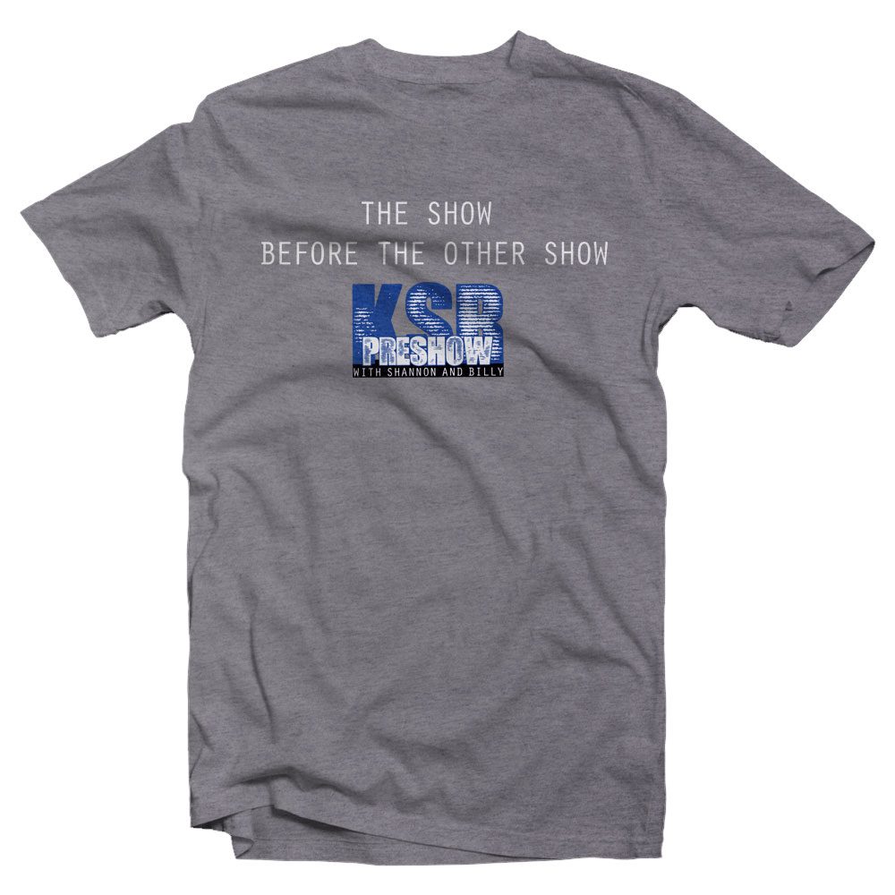 KSR The Before Show Grey Tee