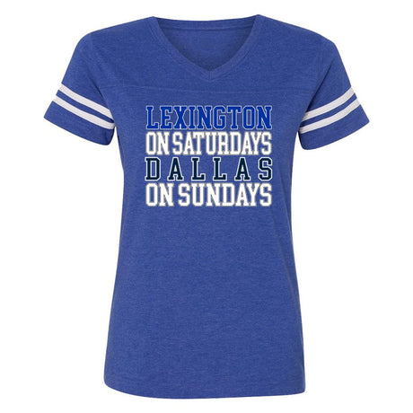 Dallas Sunday's Ladies V-Neck