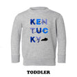 KY Blue Hues Toddler Crewneck