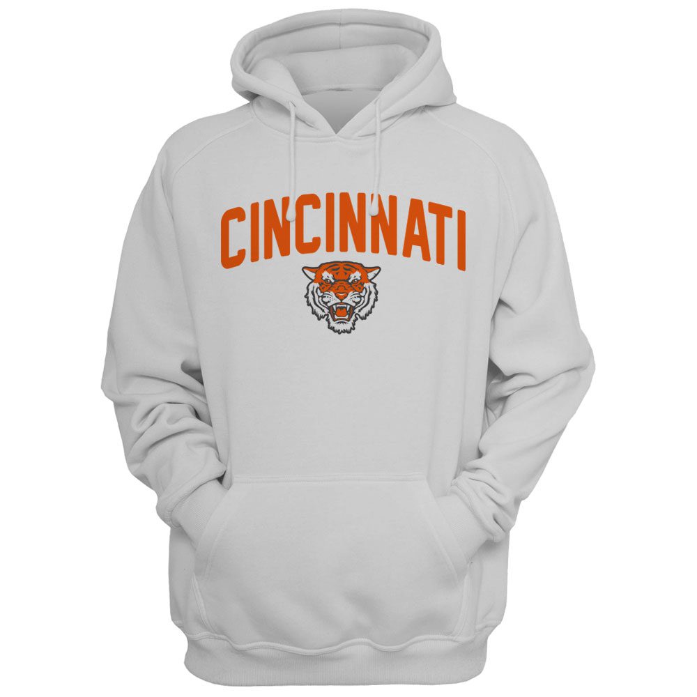 White Cincinnati Mascot Hood