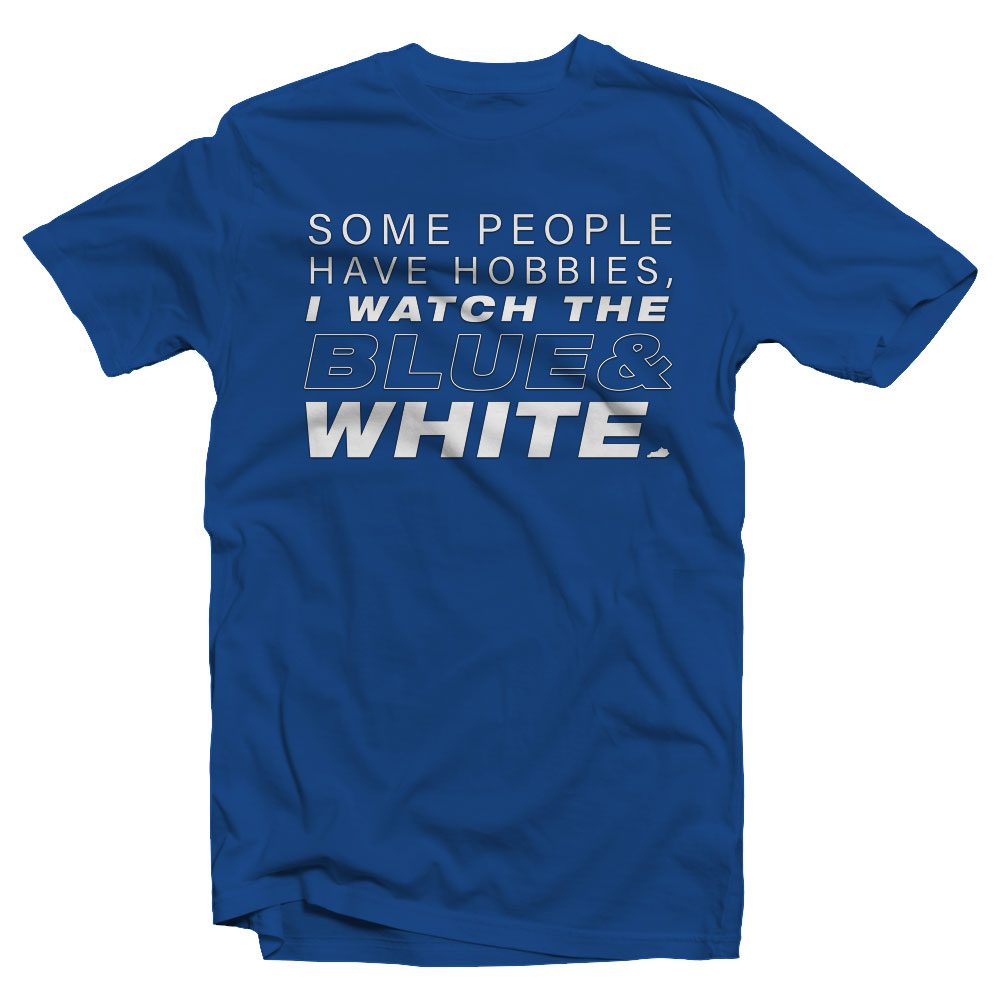 Blue &amp; White Hobby Tee