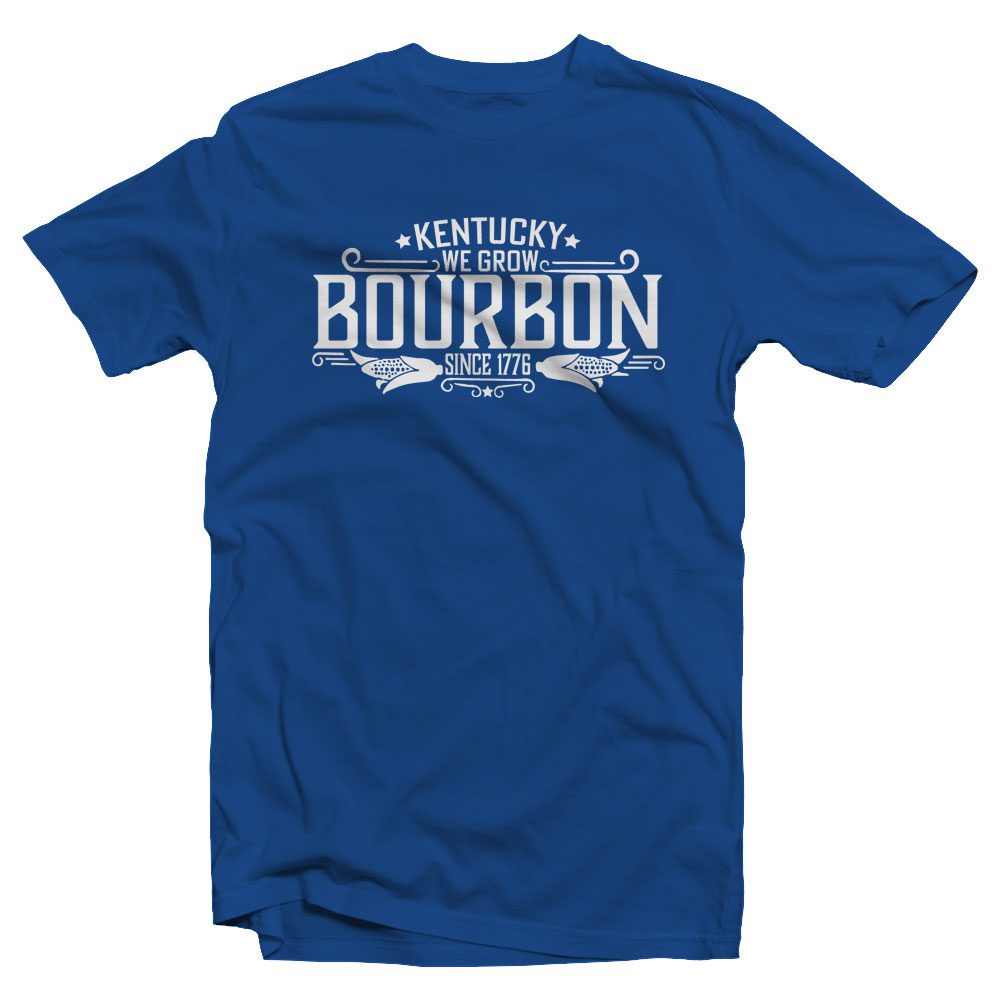 KY We Grow Bourbon Royal Tee