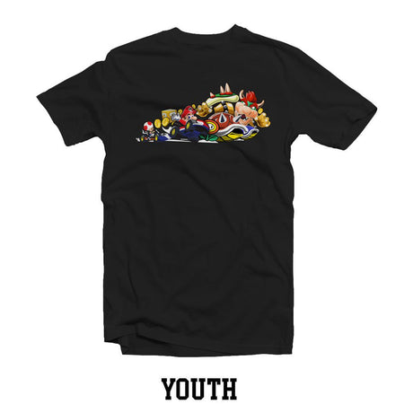 Super KY Kart Black Youth Tee