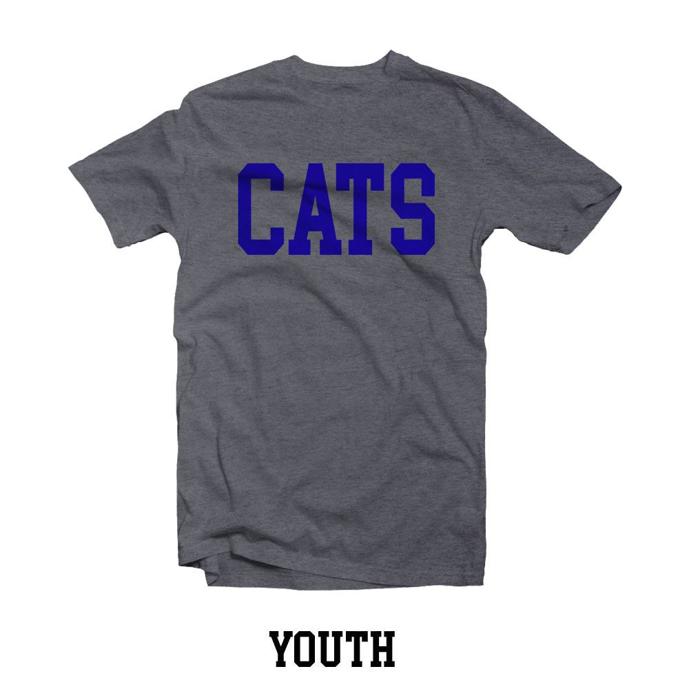 Grey CATS Youth Tee
