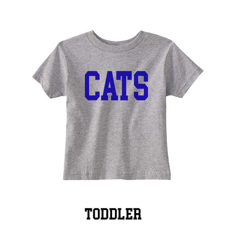 Grey CATS Toddler Tee