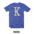 Cheetah Varsity K Youth Tee