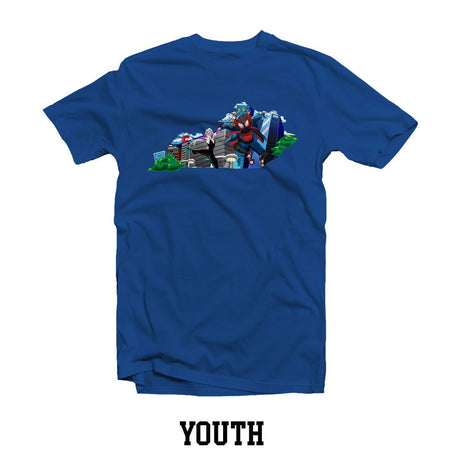 KY Royal Spidertucky Youth Tee