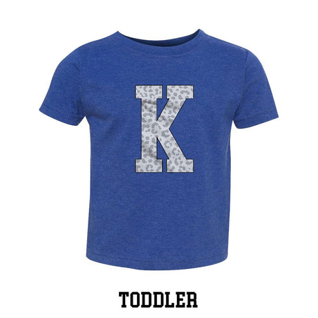 Cheetah Varsity K Toddler Tee