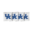 UK Set of 4 White Cornhole Bag