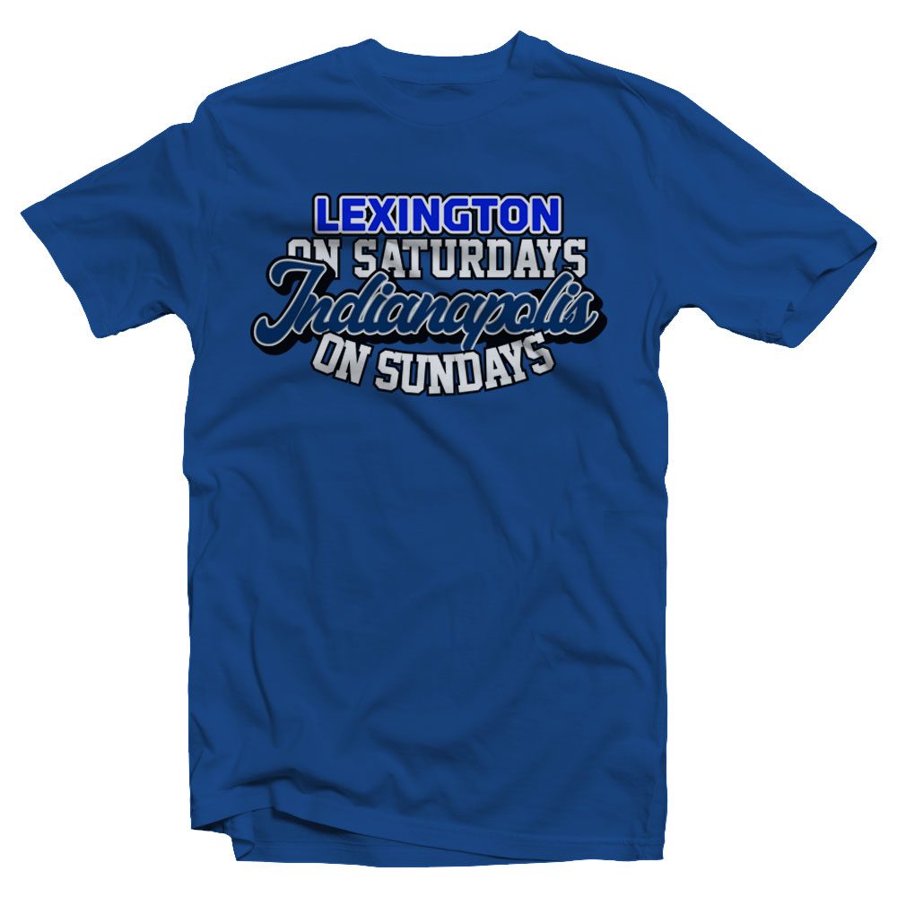 Script Indianapolis Sunday Tee – Kentucky Branded