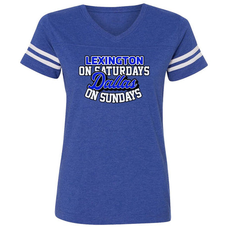 Script Dallas Sunday's V-Neck