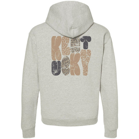 KY Distressed Animal Prnt Hood