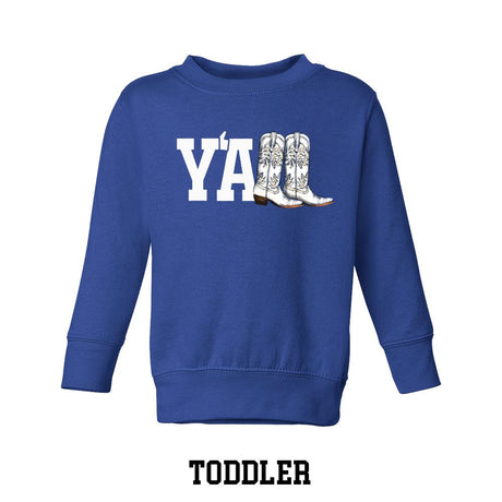 KY Y'all Boots Toddler Crew